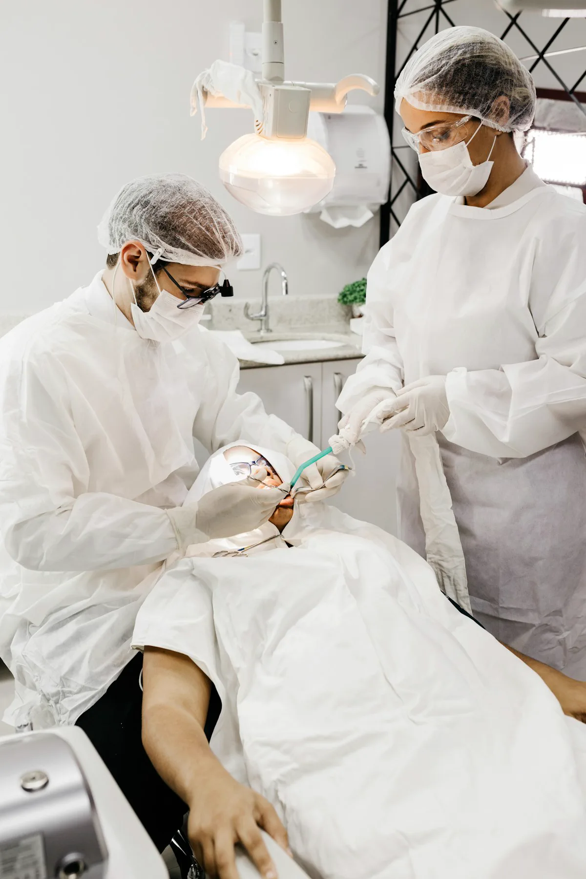 Imagen de referencia de una atención dental